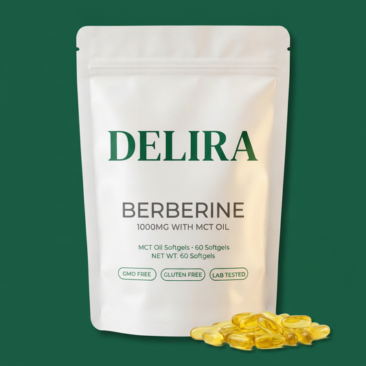 Delira® Berberine with MCT Oil Softgels