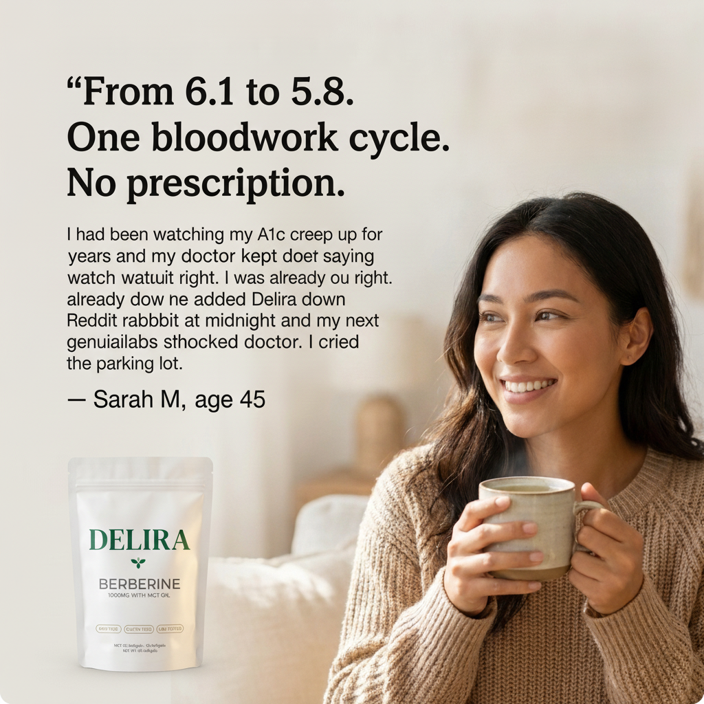 Delira® Berberine with MCT Oil Softgels